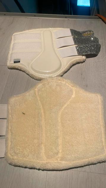 Nieuwe Hb witte glitter trainingsboots mt Full beschikbaar voor biedingen