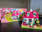 Unico Hello Kitty Huis (compleet) Unico (past op duplo), Kinderen en Baby's, Speelgoed | Duplo en Lego, Ophalen of Verzenden, Gebruikt
