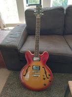 Hondo Deluxe 935 series, hollow body., Ophalen of Verzenden, Gebruikt, Semi-solid body, Overige merken