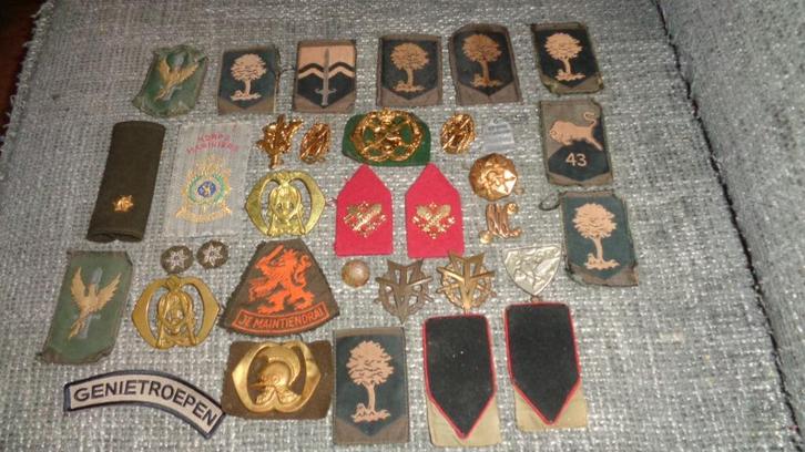 Leger embleem Nederland soldaat oude emblemen, Verzamelen, Militaria | Algemeen, Landmacht, Embleem of Badge, Nederland, Verzenden