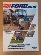 Folder Ford 4610 Nederlandstalig, Ophalen of Verzenden, Gelezen, Tractor en Landbouw