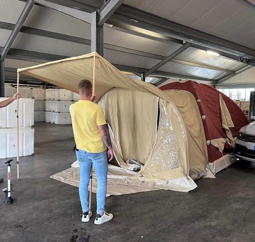 Te koop: Karsten tent – slechts 1 keer gebruikt!, Caravans en Kamperen, Tenten, tot en met 4, Zo goed als nieuw, Ophalen