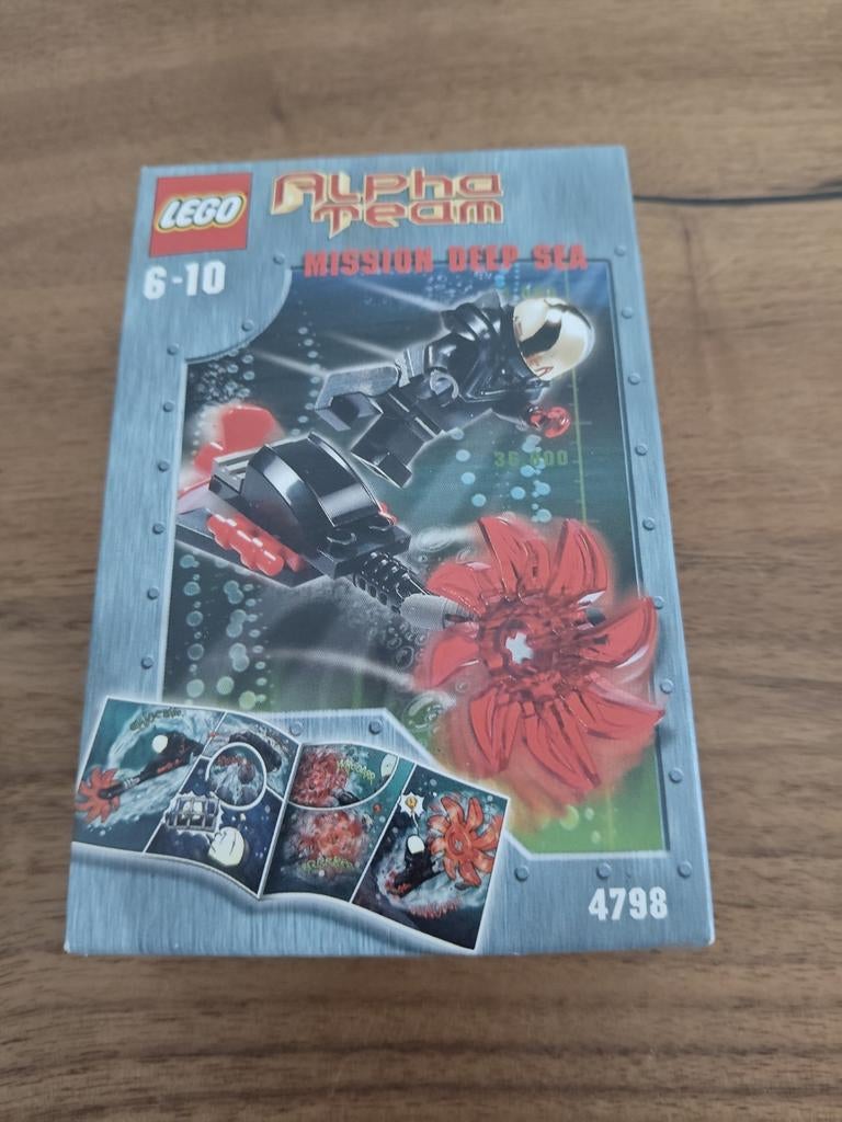 Lego Alpha Team Mission Deep Sea 4798 - Nieuw!, Ophalen of Verzenden, Nieuw, Complete set, Lego