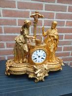 Vergulde klok, Antiek en Kunst, Antiek | Klokken, Ophalen