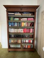 2x Eikenhout boekenkast (identiek) PER STUK €265, Ophalen, Met plank(en), Gebruikt, 200 cm of meer