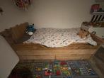Stoer jongens bed, Kinderen en Baby's, Kinderkamer | Bedden, Ophalen, 85 tot 100 cm, Gebruikt, Lattenbodem