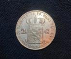Zilveren 2,5 Gulden 1870 - Willem III maar Vals!, Koning Willem III, Zilver, Ophalen of Verzenden, Losse munt