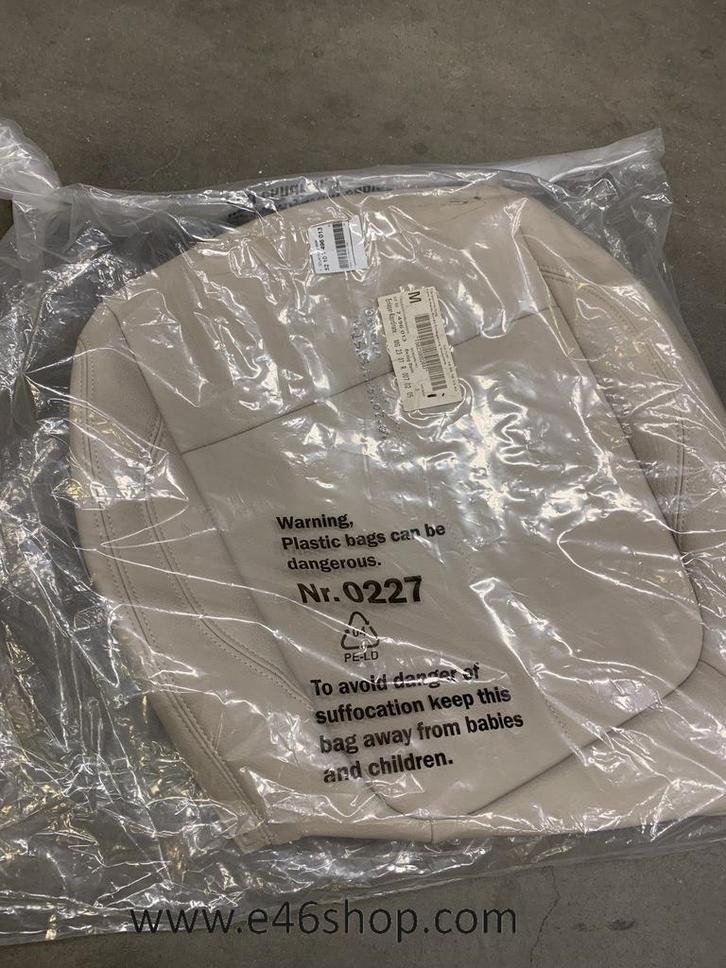 Stoelbekleding BMW X1 F48 X2 F39 OE 52107496013 OYSTER, Auto-onderdelen, Interieur en Bekleding, BMW, Nieuw, Ophalen of Verzenden