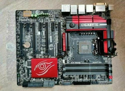 Moederbord,GA-97X-Gaming,WiFi-BK,GigaBite,beschadigd!!, Computers en Software, Moederborden, Niet werkend, DDR4, Ophalen of Verzenden