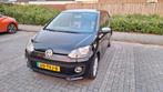 Volkswagen Vw Up ! 2012 Apk 16 Feb 2026 NAP, Auto's, 4 stoelen, Zwart, Origineel Nederlands, Handgeschakeld