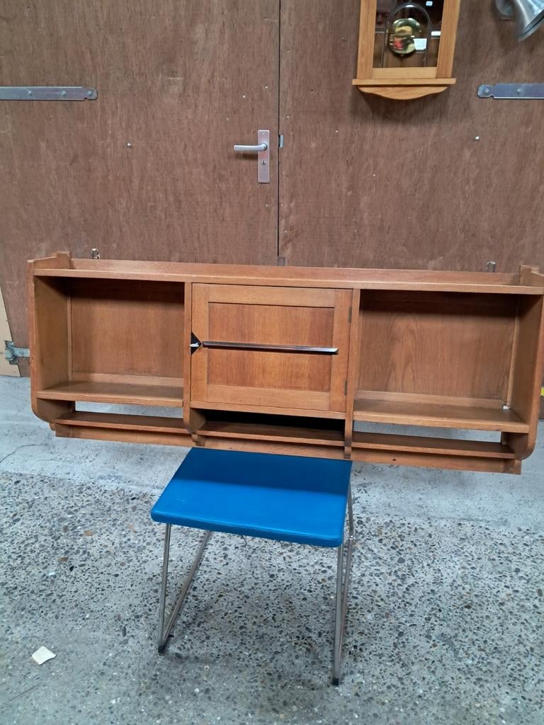 Bijzonder eikenhouten bijbelkastje Amsterdamse School, Antiek en Kunst, Antiek | Meubels | Kasten, Ophalen