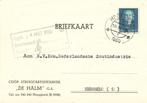 Coop. Stroocartonfabriek De Halm G.A., Hoogkerk - 03.1950 -, Ophalen of Verzenden, Briefkaart