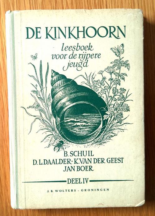 De Kinkhoorn - leesboek voor de rijpere jeugd., Boeken, Overige Boeken, Gelezen, Ophalen of Verzenden