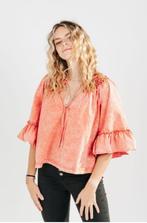 leuke boho washed denim blouse Free People mt M katoen, Kleding | Dames, Blouses en Tunieken, Bruin, Free People, Zo goed als nieuw