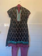 Authentiek Indiaas kostuum - Carnaval of themafeest, Kleding | Dames, Carnaval, Maat 42/44 (L), Ophalen of Verzenden, Kleding