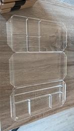 Ikea transparante bakjes, Diversen, Bureau-accessoires, Ophalen of Verzenden, Zo goed als nieuw