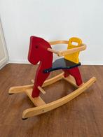 Stevige Houten Schommelpaard voor Kinderen, Ophalen, Zo goed als nieuw