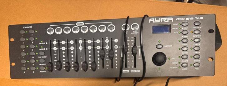 dmx mixer, Muziek en Instrumenten, Licht en Laser, Zo goed als nieuw, Overige typen, Ophalen