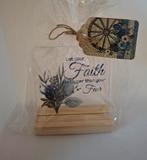 Plexiglas met bemoedigende tekst, Ophalen of Verzenden, Nieuw