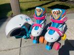 K3 rolschaatsen met helm, Ophalen of Verzenden, Verstelbaar, Gebruikt
