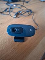 Logitech C270 - 720p HD Webcam - 3MP - Grijs, Computers en Software, Webcams, Ophalen of Verzenden, Gebruikt, Windows, Microfoon