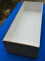 Kist 190x70x37,5 cm - van MDF platen - met onderbouw/plint, Doe-het-zelf en Verbouw, Platen en Panelen, Ophalen, Gebruikt, Overige materialen