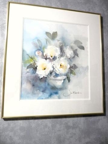 Originele aquarel van Jan Kooistra beschikbaar voor biedingen
