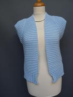 PESCARA maat L/XL, mouwloos grofgebreid vest., Kleding | Dames, Truien en Vesten, Blauw, Maat 46/48 (XL) of groter, Pescara, Ophalen of Verzenden
