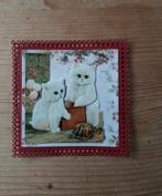 Stans kaart opleg met 3d plaatje katjes, Ophalen of Verzenden, Nieuw, Overige thema's