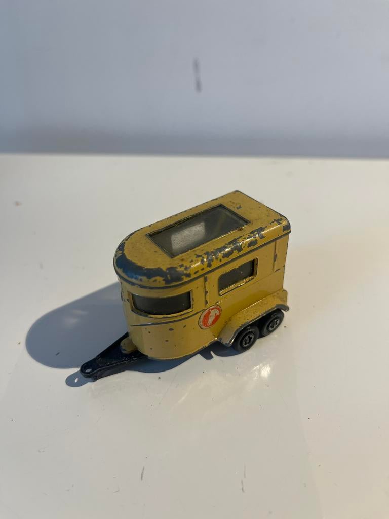 Matchbox Pony Trailer - Vintage Speelgoed, Ophalen of Verzenden, Gebruikt