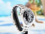 Omega Seamaster Planet Ocean GMT Oreo Briljante staat 2023, Staal, Staal, Polshorloge, Ophalen of Verzenden