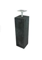 Betonpoeren 15x15 cm Antraciet met stelplaat, Ophalen, ., Overige typen, Nieuw