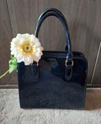 Blauwe tas lakleer - heel stevig, Ophalen of Verzenden, Zo goed als nieuw, Blauw, Handtas