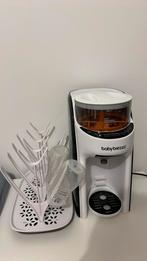 Baby Brezza met fles en droogrek, Ophalen of Verzenden, Zo goed als nieuw