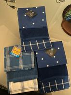 Thee en handdoeken, Huis en Inrichting, Keuken | Textiel, Ophalen, Nieuw, Blauw, Theedoek of Handdoek