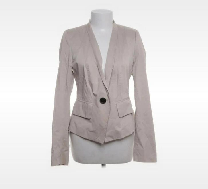 Pauw Amsterdam Beige Blazer - Maat 36 (1), Kleding | Dames, Jasjes, Kostuums en Pakken, Zo goed als nieuw, Jasje, Maat 36 (S)