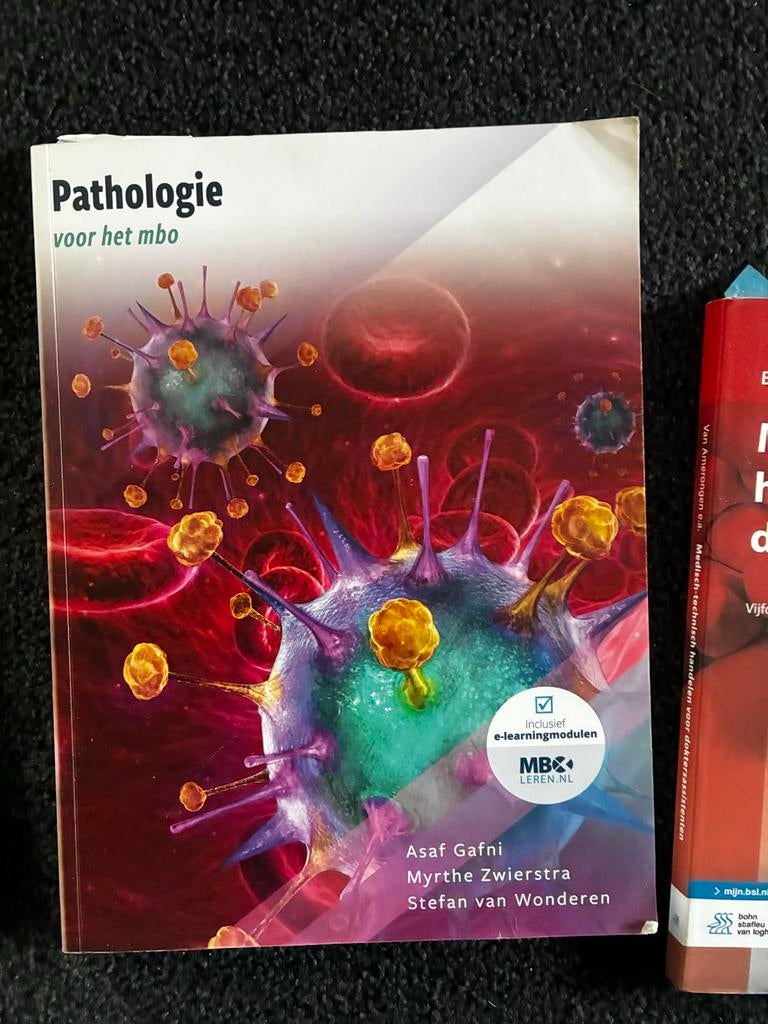 Pathologie voor het MBO - Leerboek, Boeken, Ophalen of Verzenden, Alpha, Gelezen, MBO
