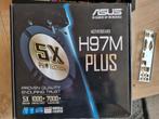 Te koop setje H97M PLUS +IntelCore  i5 4460 3.2Ghz/ 8gb ddr3, Ophalen, DDR3, Zo goed als nieuw, Micro-ATX