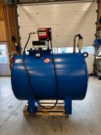 Dieseltank jacobi 2000 liter, Ophalen