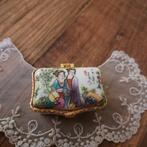 Pillendoosje Chinese Afbeelding 5x3 cm, Antiek en Kunst, Ophalen of Verzenden