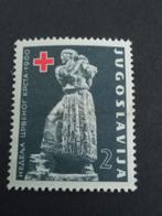 Joegoslavië rode kruis 6, Postzegels en Munten, Verzenden, Joegoslavië, Gestempeld