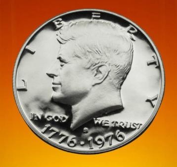 **  1776-1976-S  -  Half Dollar Kennedy -   KWALITEIT * UNC beschikbaar voor biedingen