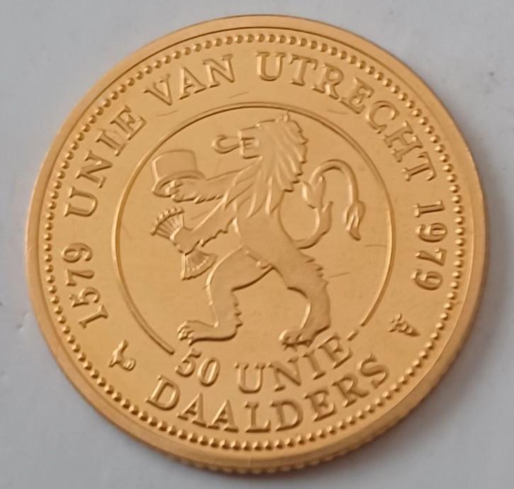 gouden unie daalder, Postzegels en Munten, Munten | Nederland, Losse munt, Overige waardes, Goud, Ophalen of Verzenden