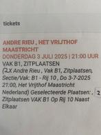 Andre Rieu tickets, Tickets en Kaartjes, Twee personen