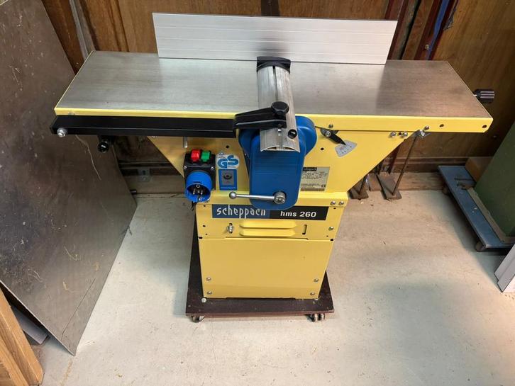 Scheppach hms 260 vlakvandikte bank, Doe-het-zelf en Verbouw, Gereedschap | Freesmachines, Gebruikt, Elektrisch, Overige soorten