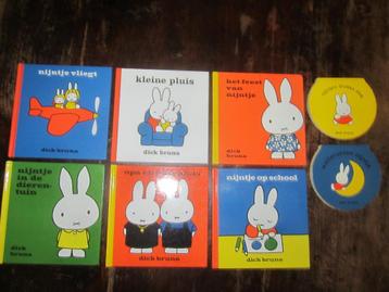 Dick Bruna 8 Nijntje vliegt/pluis/feest/opa/school/dierentui beschikbaar voor biedingen