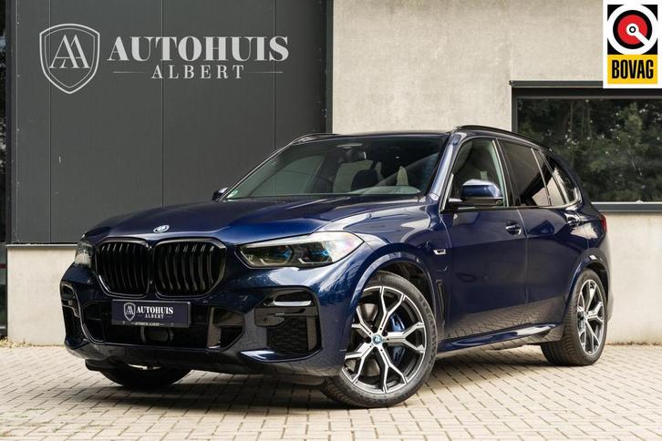 BMW X5 xDrive45e M-Sport Individual Carbon 360c Trekhaak ACC, Auto's, BMW, Bedrijf, Te koop, X5, 360° camera, 4x4, ABS, Achteruitrijcamera