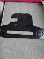 Vintage design spageage 4 zwarte kleerhangers, Ophalen of Verzenden, Gebruikt