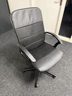 RENBERGET Bureaustoel zwart met armleuning, Huis en Inrichting, Bureaustoelen, Ophalen, Zwart, Zo goed als nieuw, Bureaustoel