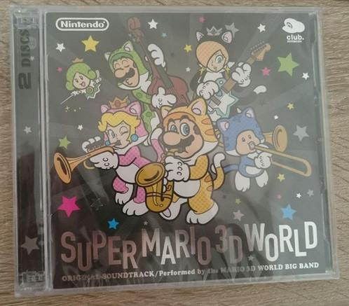 Super Mario 3D World Original Soundtrack, Cd's en Dvd's, Cd's | Jazz en Blues, Nieuw in verpakking, Jazz, 1980 tot heden, Ophalen of Verzenden